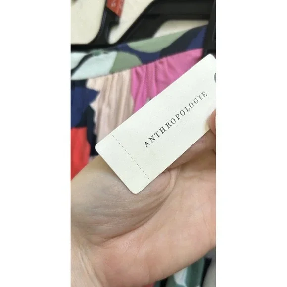 Maeve Anthropologie Floral Wrap Tie Skirted Shorts NWT 8 Skort Flounce Ruffle - Picture 4 of 9